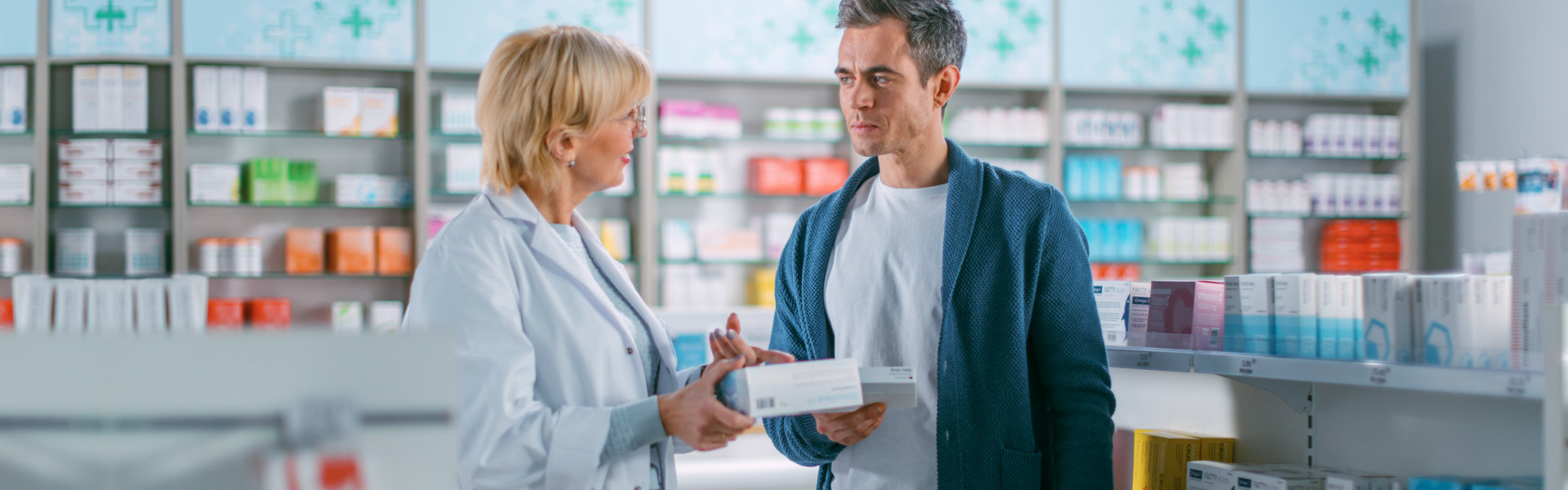 Man Chooses to Buy Medicine